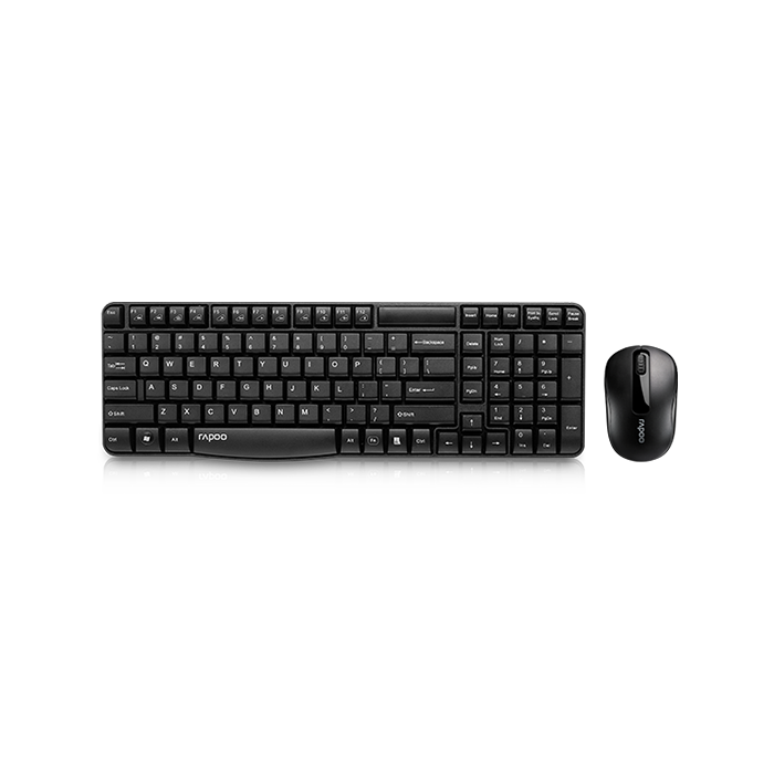 RAPOO X1800S Black Wireless Multimedia Keyboard
